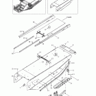 MX Z 500/600/700/800 09- frame - rear (x)