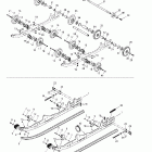 MX Z X 440 Задняя подвеска