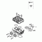 Formula Deluxe 380 F 01- cylinder, intake exhaust manifold