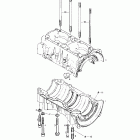 Formula Deluxe 500 F 01- crankcase (443)