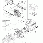 Formula Deluxe 500/600/700 02- air intake system (593, 693)