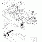 MX Z X 440 F Капот и передняя консоль