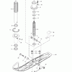 Skandic 440F Передняя подвеска и лыжи