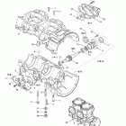 MX Z 500/600/700 Картер , водяной и масляный насос