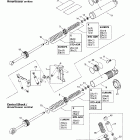 MX Z 500/600/700 08- rear take apart shocks