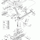 Grand Touring 800 SE Передняя подвеска и лыжи