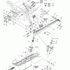 Touring 380 F/500F Передняя подвеска и лыжи
