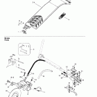 MX Z 500/600/700 Гидравличиские тормоза