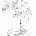 Touring 500 LC Передняя подвеска и лыжи