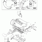 Formula S Крепление двигателя и глушитель