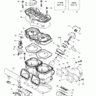 Summit 600/SB Цилиндр,впускной коллектор и мощност. клапан