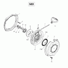 Skandic Wide Track Ручной стартер  (503)