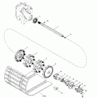 Summit 800 H.M. Привод трака и трак