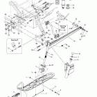 Touring LE Передняя подвеска и лыжи