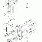 MX Z 600 SB Картер трансмиссии