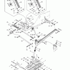 MX Z 600 SB Передняя подвеска и лыжи