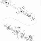 Skandic 380/500 Ведомый шкив