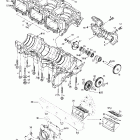 Formula III 800 Картер ,мощностной клапан и водяной насос