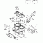 Summit 800 H.M. Цилиндр,впускной коллектор и мощност. клапан
