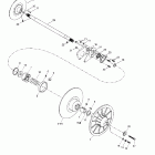 Grand Touring 600 Ведомый шкив