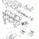 Mach Z R Картер ,мощностной клапан и водяной насос