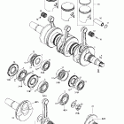 Formula III 800 Коленвал и поршни - 2