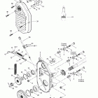Summit 800 H.M. Картер трансмиссии