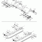 Formula Deluxe 600/700 Задняя подвеска