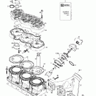 Formula III 800 01- cylinder, exhaust manifold 2