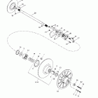 Summit 700 SB Ведомый шкив