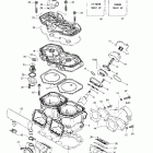 MX Z 600 SB Цилиндр,впускной коллектор и мощност. клапан