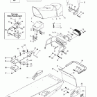 Skandic 380/500 Сидение