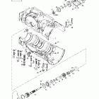 Skandic Super Wide Track Картер, пластинчатый клапан, водяной насоси (494)
