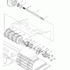 Summit 500/X 670 Привод трака и трак
