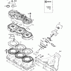 Formula III 600/700/800 Цилиндр, выпускной коллектор (699)