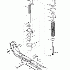 Skandic Super Wide Track Передняя подвеска и лыжи
