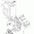 MX Z 670 HO T.H. Картер трансмиссии