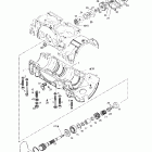 Formula Z 500/583/670 Картер, пластинчатый клапан, водяной насоси (583)
