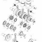 Mach 1 Коленчатый вал и поршень (699)