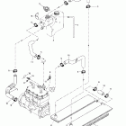 MX Z 670 HO T.H. Система охлаждения