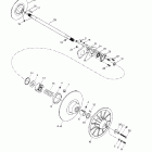 Summit 600 Ведомый шкив