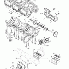Grand Touring SE Картер, пластинчатый клапан, водяной насос (699)