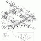 Formula Deluxe 500 LC/583/670 08- rear suspension (670)