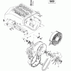 Skandic Super Wide Track 01- cooling system  fan (503)