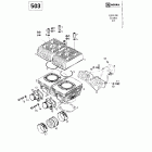 Skandic Super Wide Track Цилиндр, выпускной коллектор (503)