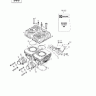 Touring E Цилиндр, выпускной коллектор (503)