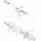 Formula III 600/700/800 Ведомый шкив