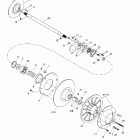 MX Z 700 Ведомый шкив