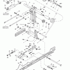 MX Z 600 08- rear arm, rear suspension (mx z 600)