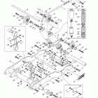 Formula Deluxe 500 LC/583/670 08- rear suspension 2 (670)